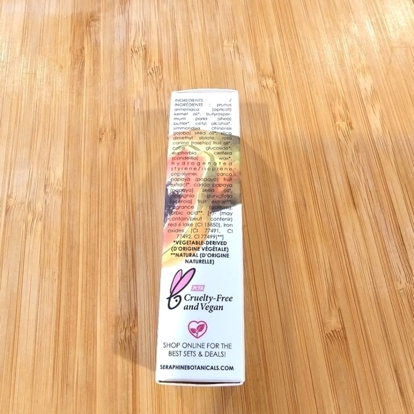 Seraphine Botanicals Papaya + Baume Glow Lip Mask, Size 15g - Picture 5 of 7